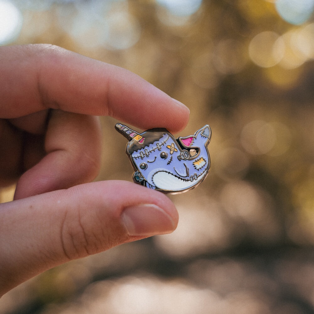 Narwhal Halloween Magnet