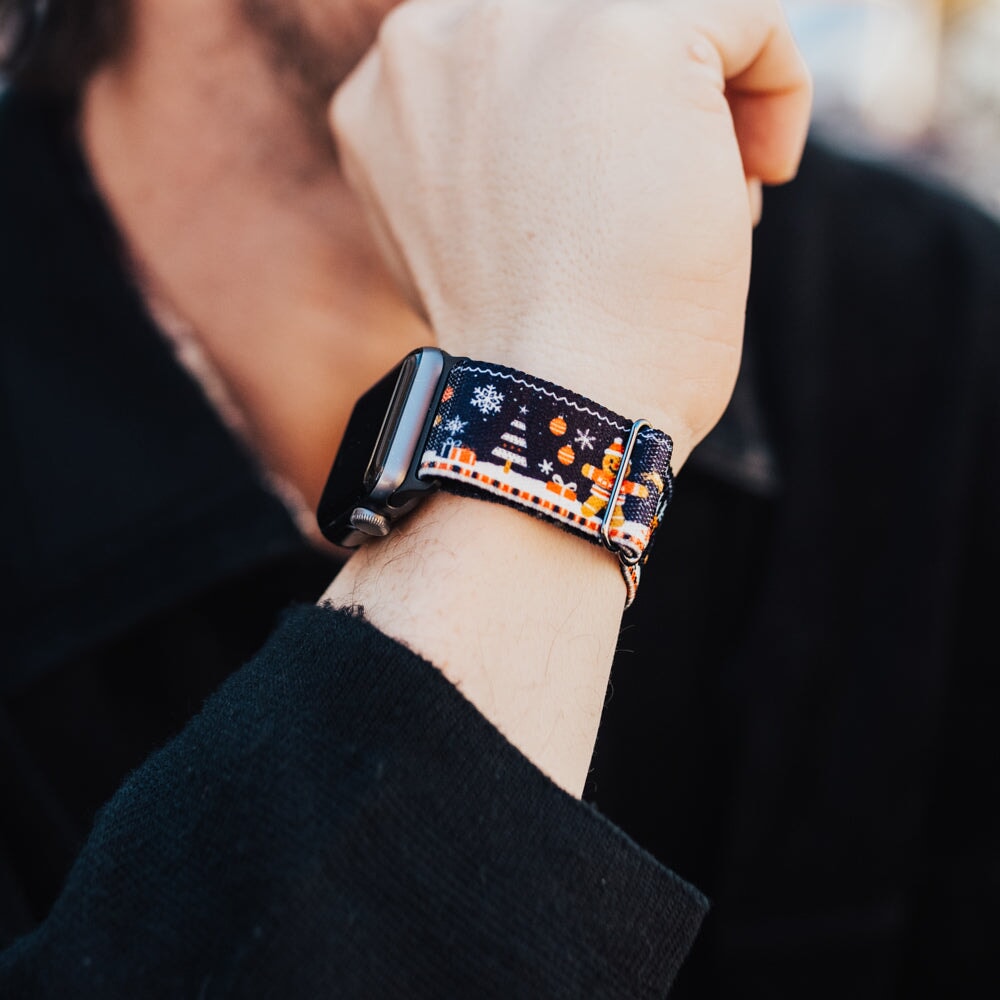 You Can't Catch Me Christmas Watch Band