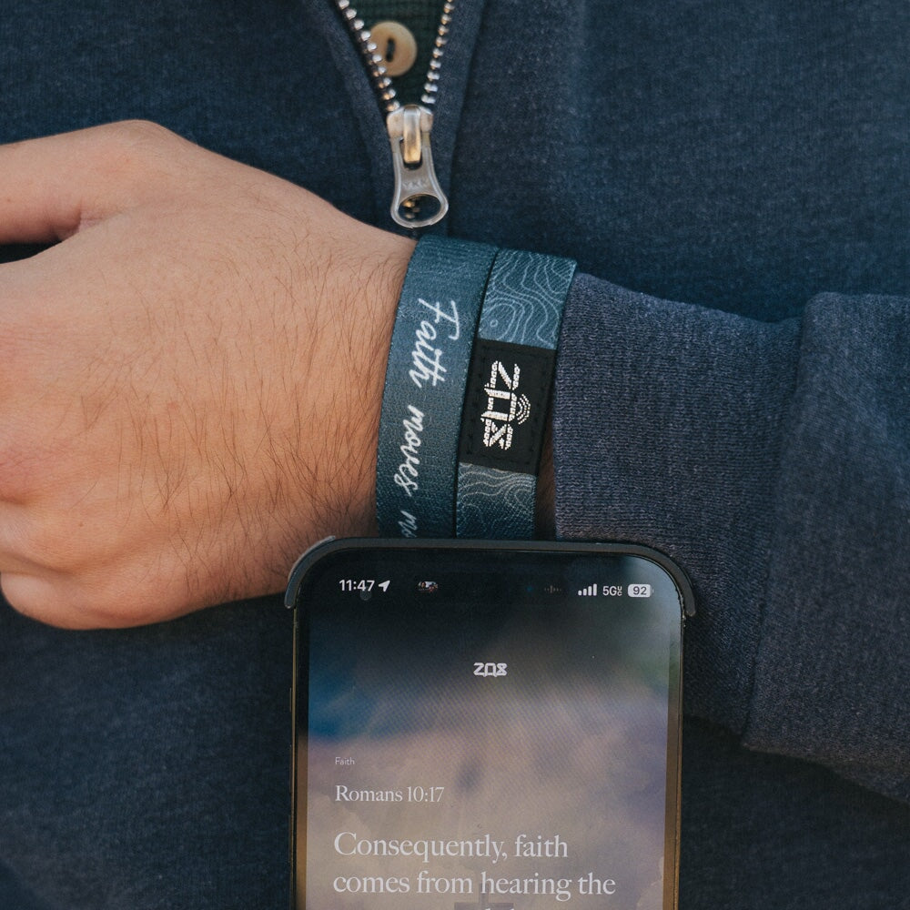 Faith Moves Mountains Bible Verse Bracelet