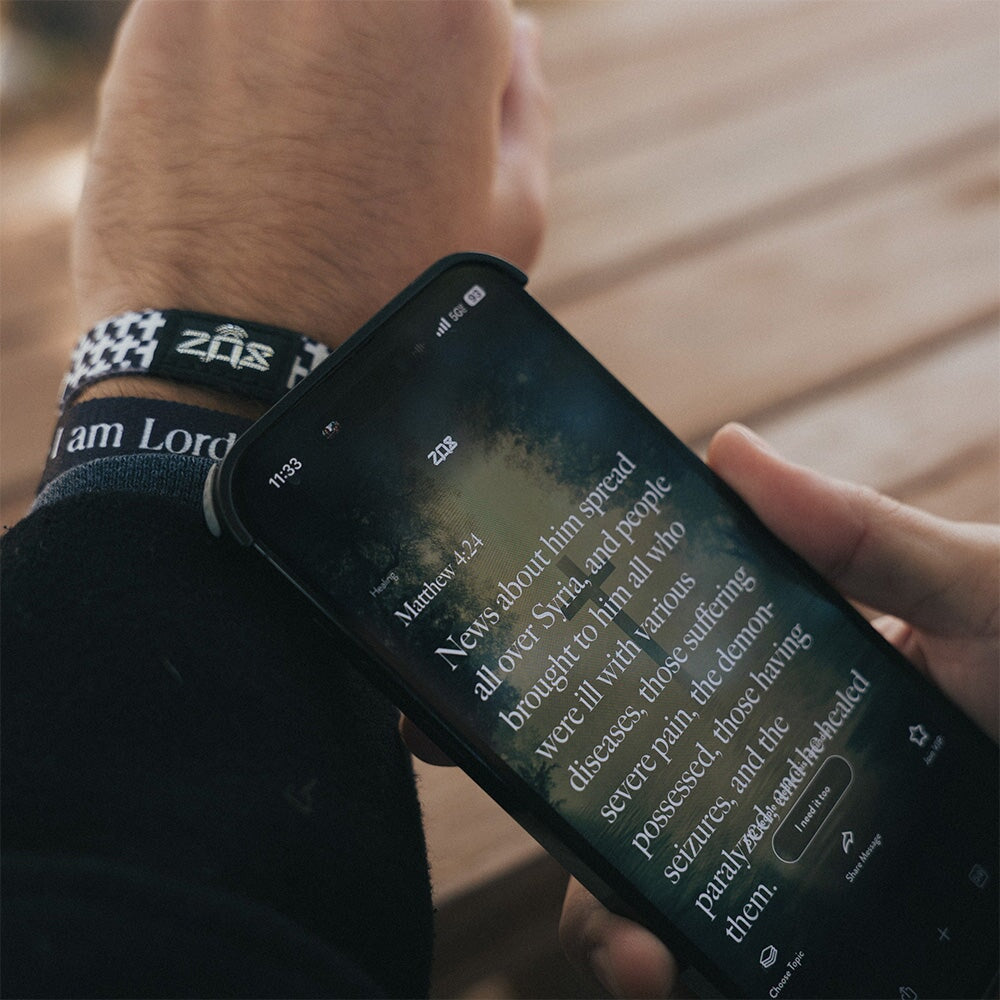 Here I am Lord, Send Me Bible Verse Bracelet