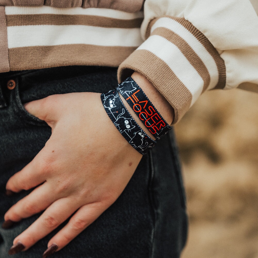 Laser Focus Cat Bracelet