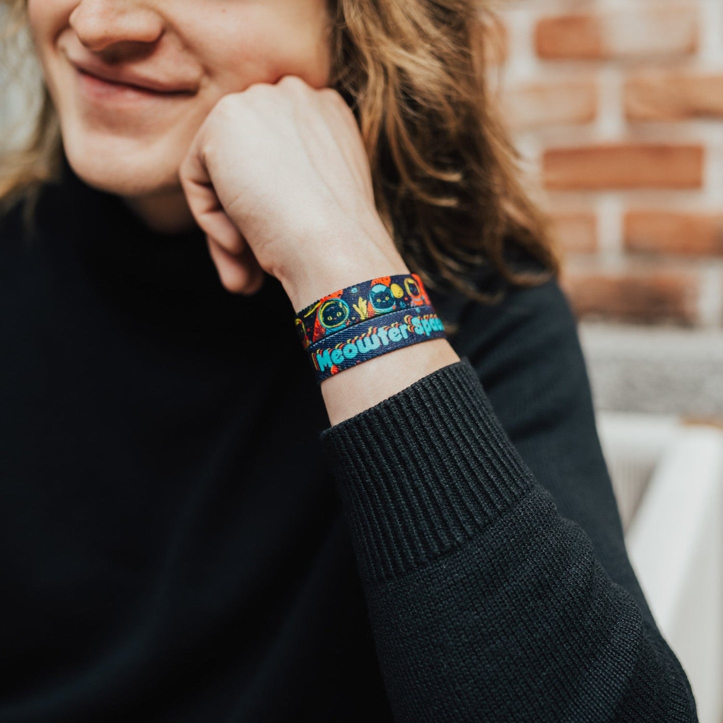 Meowter Space Cat Bracelet