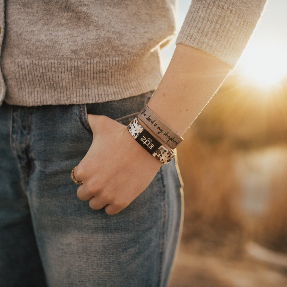 The Lord Is My Shepherd Bible Verse Bracelet