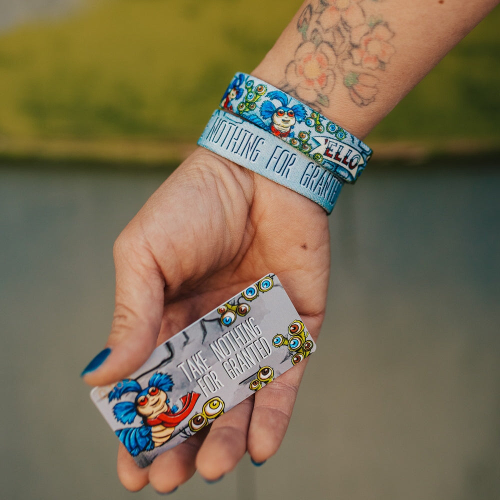 Take Nothing For Granted Labyrinth Bracelet