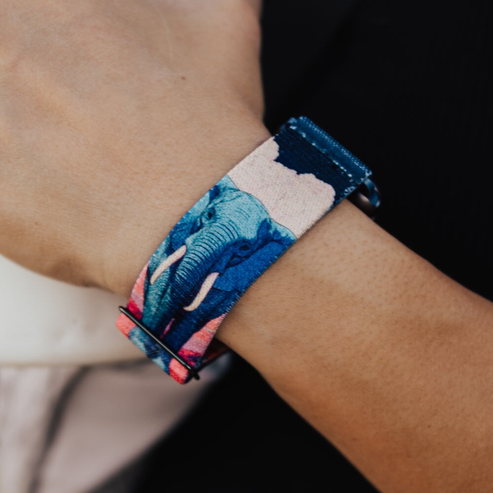 Right Here, Right Now Elephant Watch Band