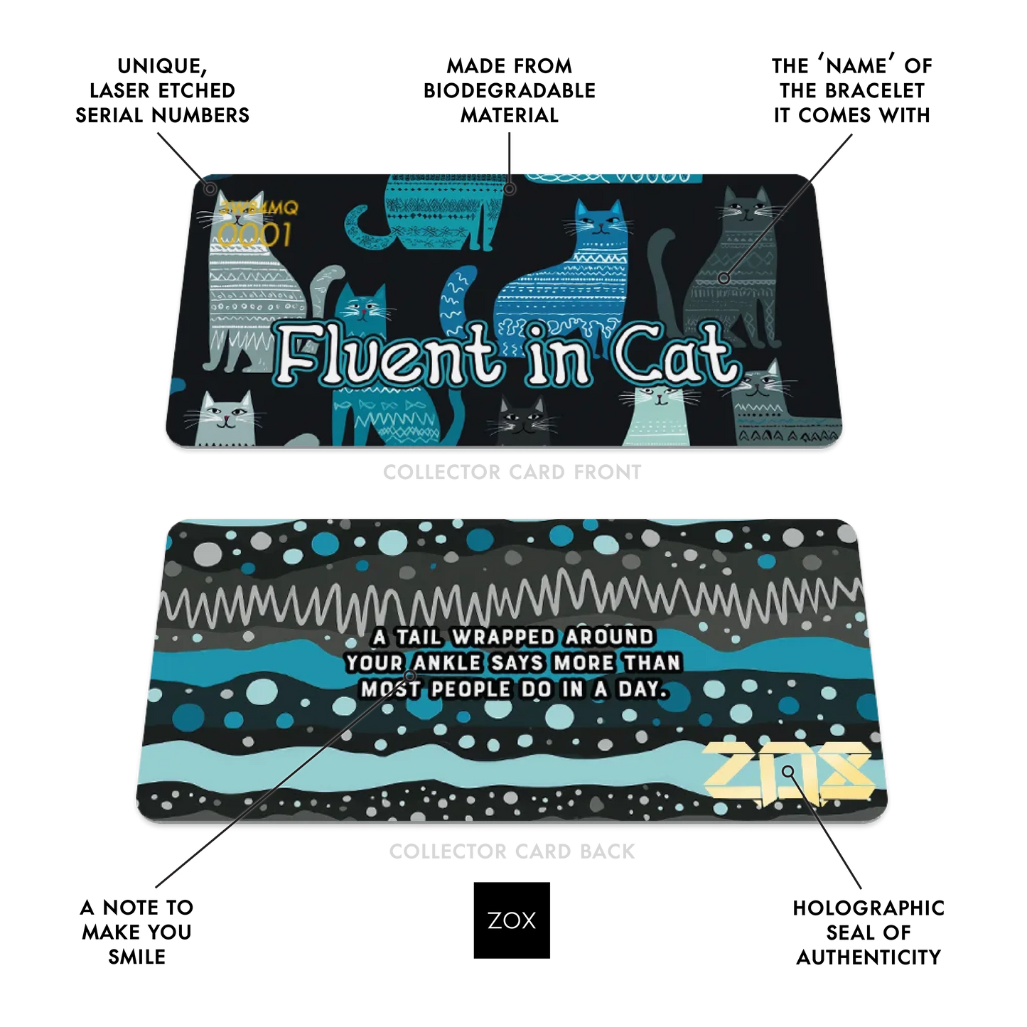 Fluent in Cat Bracelet