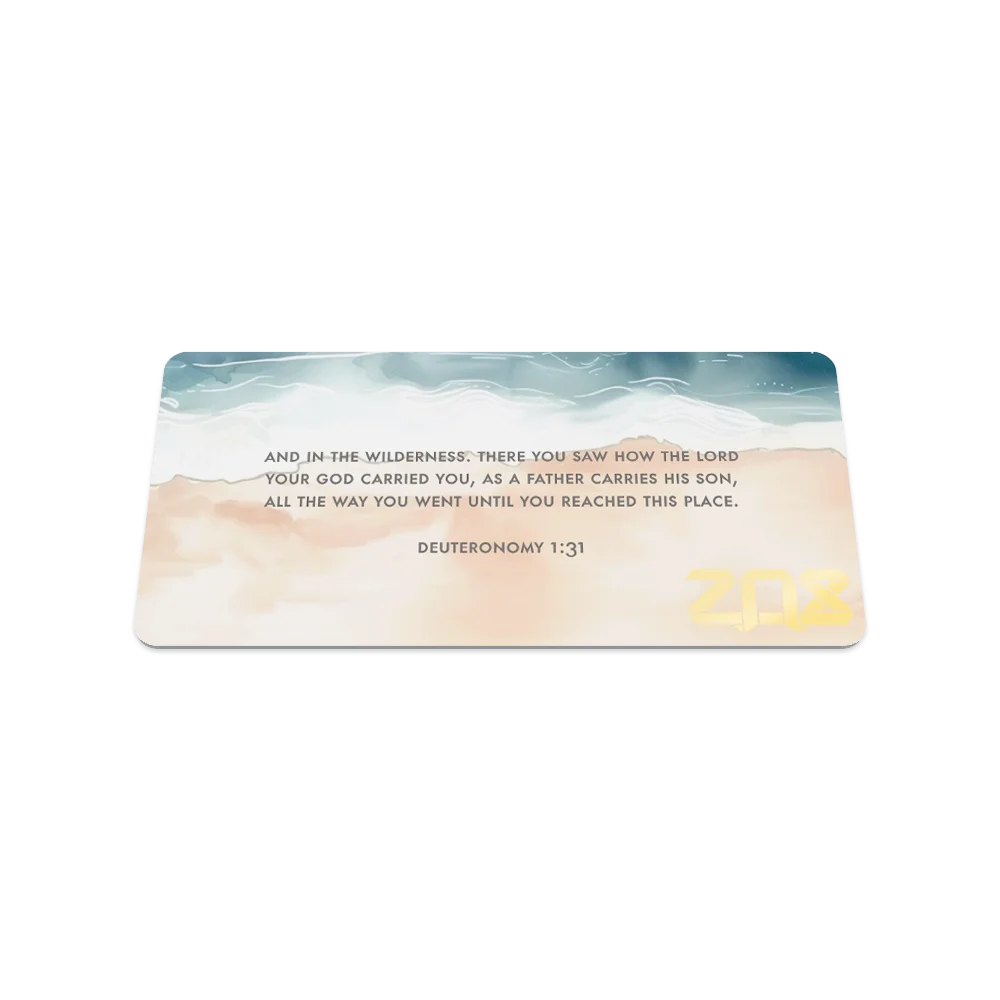 You Carried Me Bible Verse Bracelet