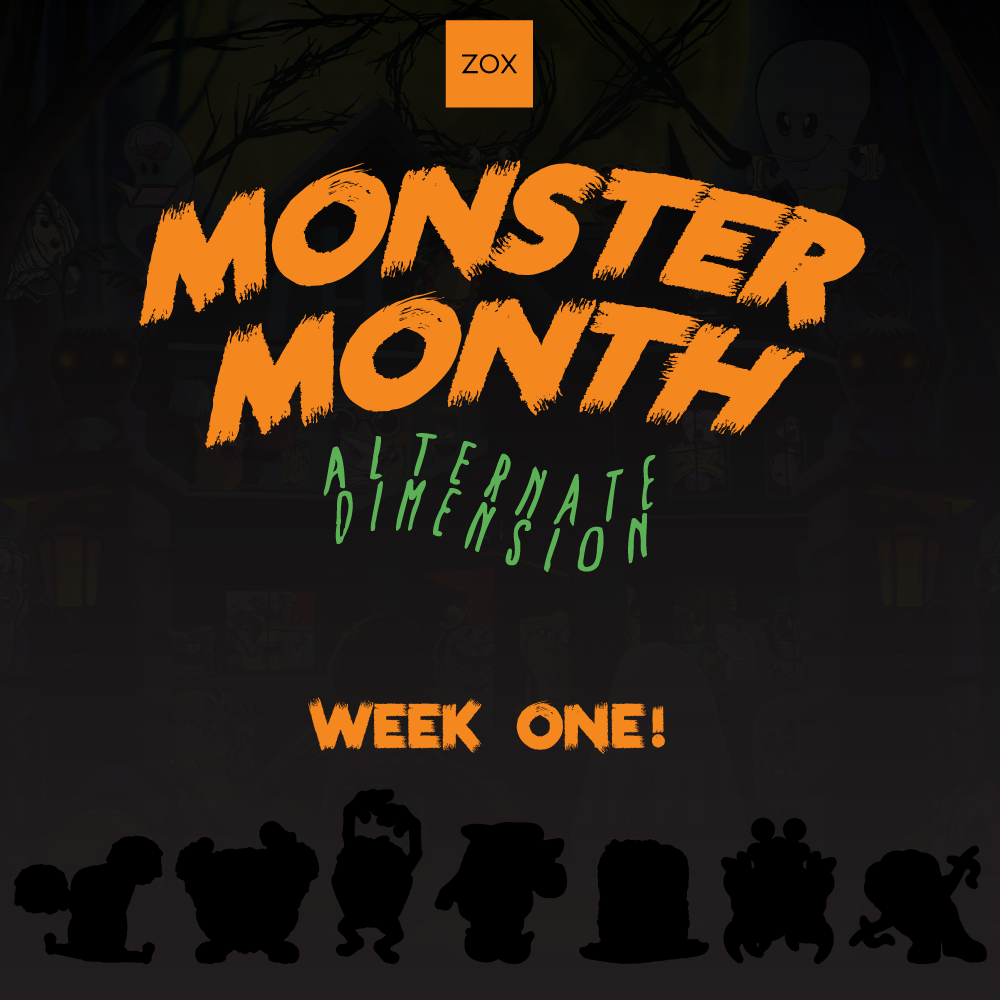 This is one pack of monsters for Day 1-7 and each ZOX comes with it's matching pin