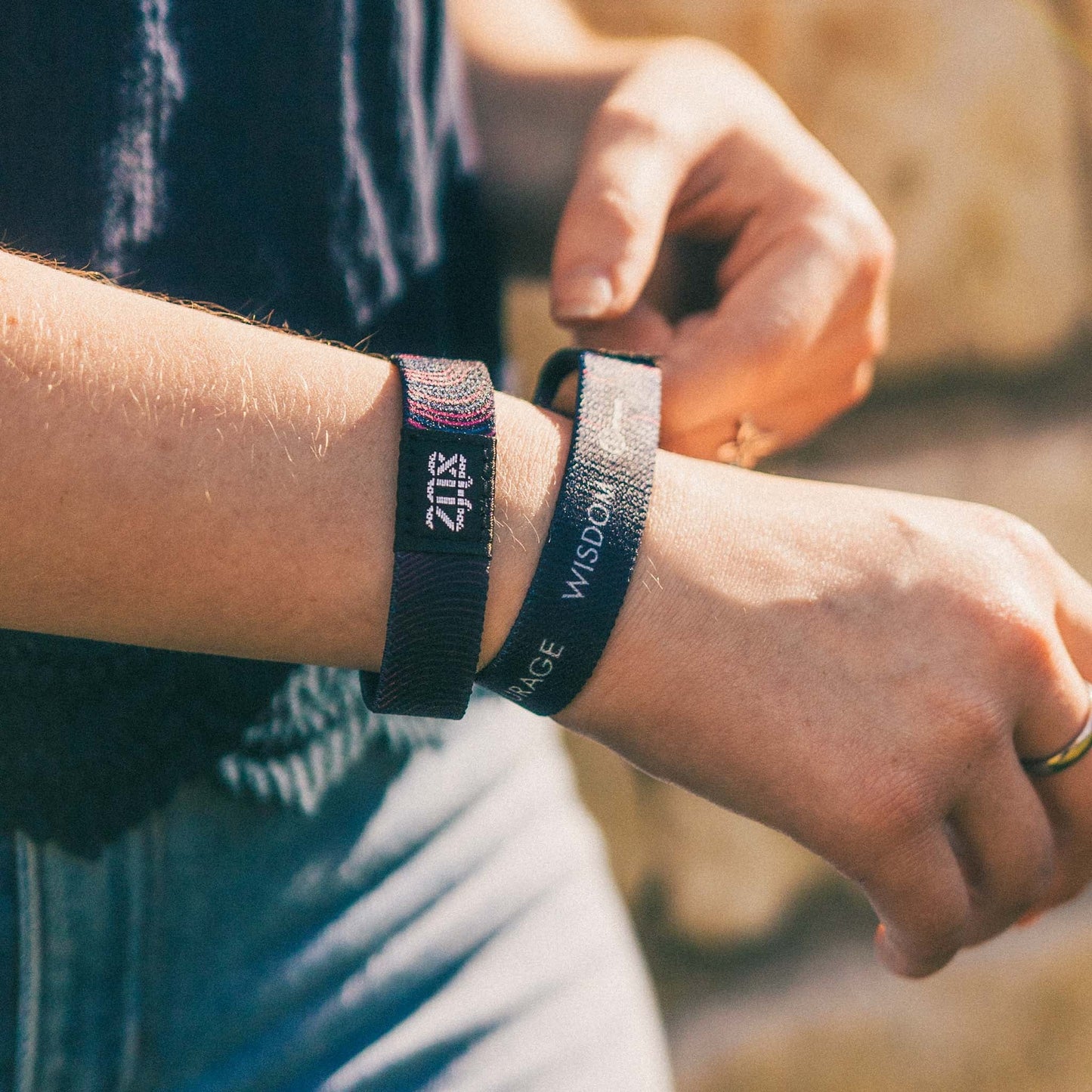 Serenity Courage Wisdom SS Bracelet