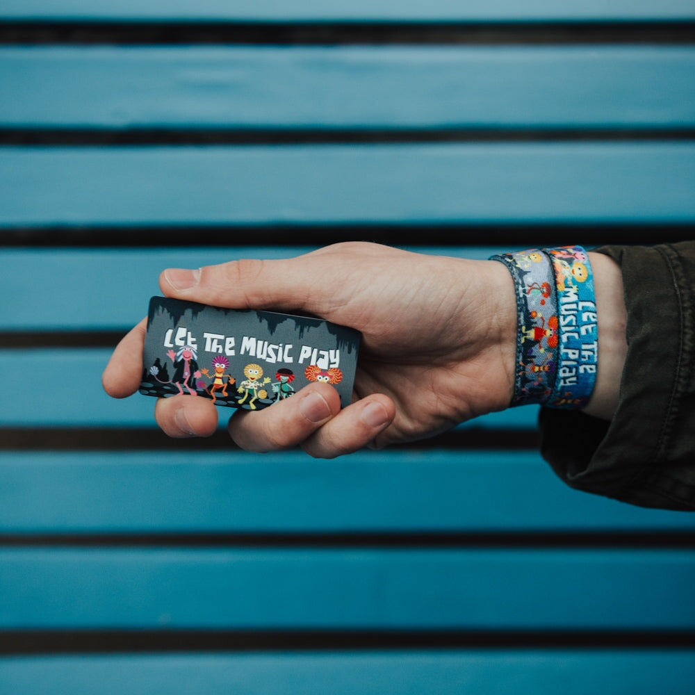 Let The Music Play Fraggles Bracelet