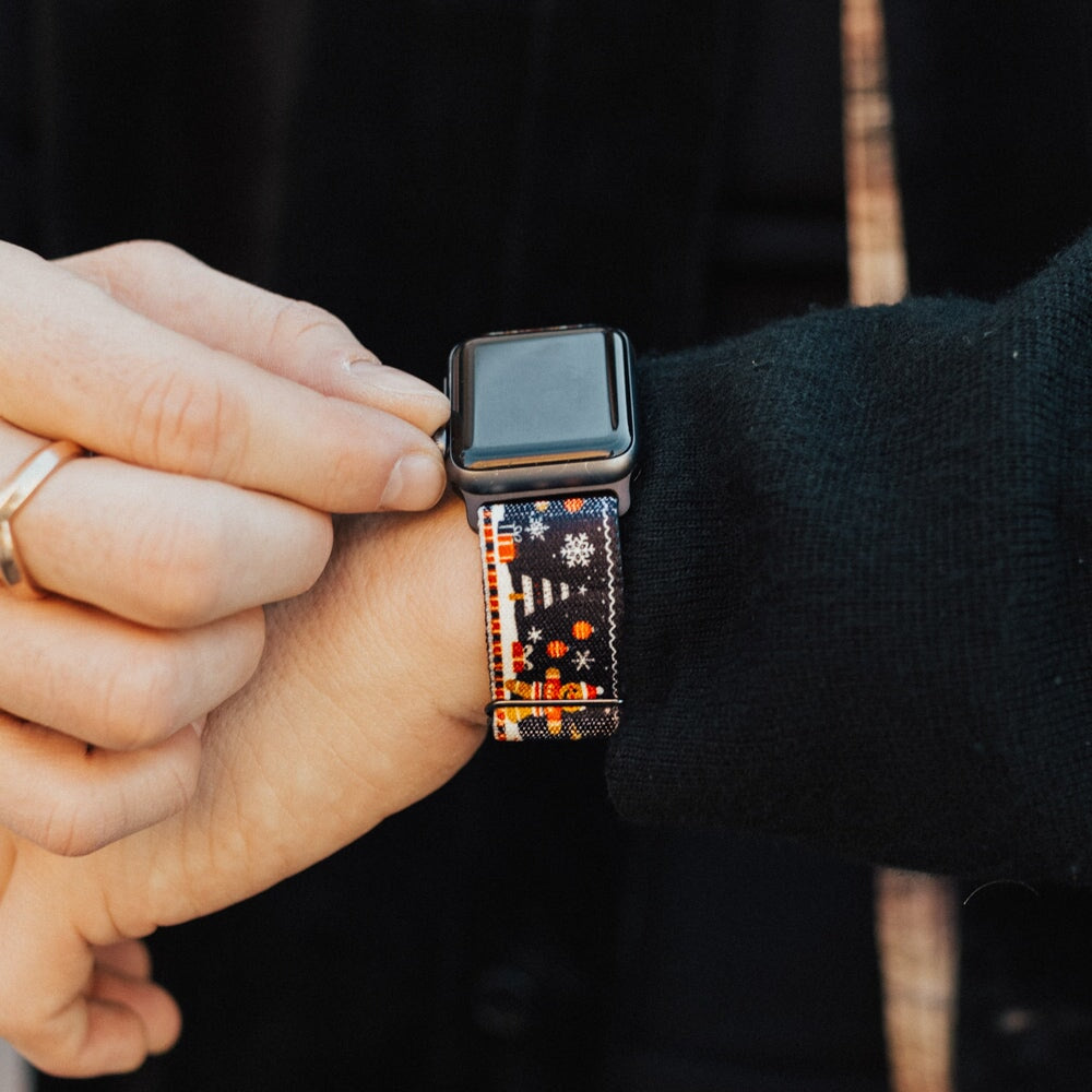 You Can't Catch Me Christmas Watch Band