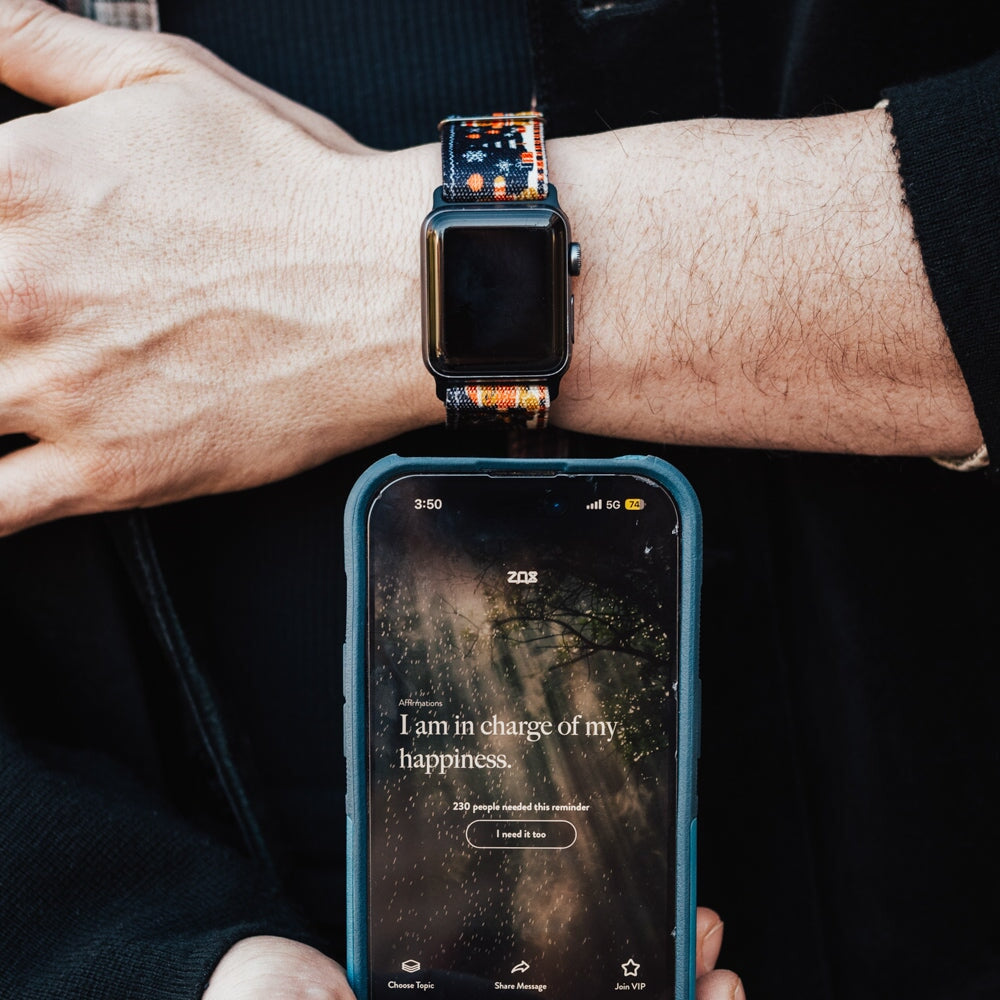 You Can't Catch Me Christmas Watch Band