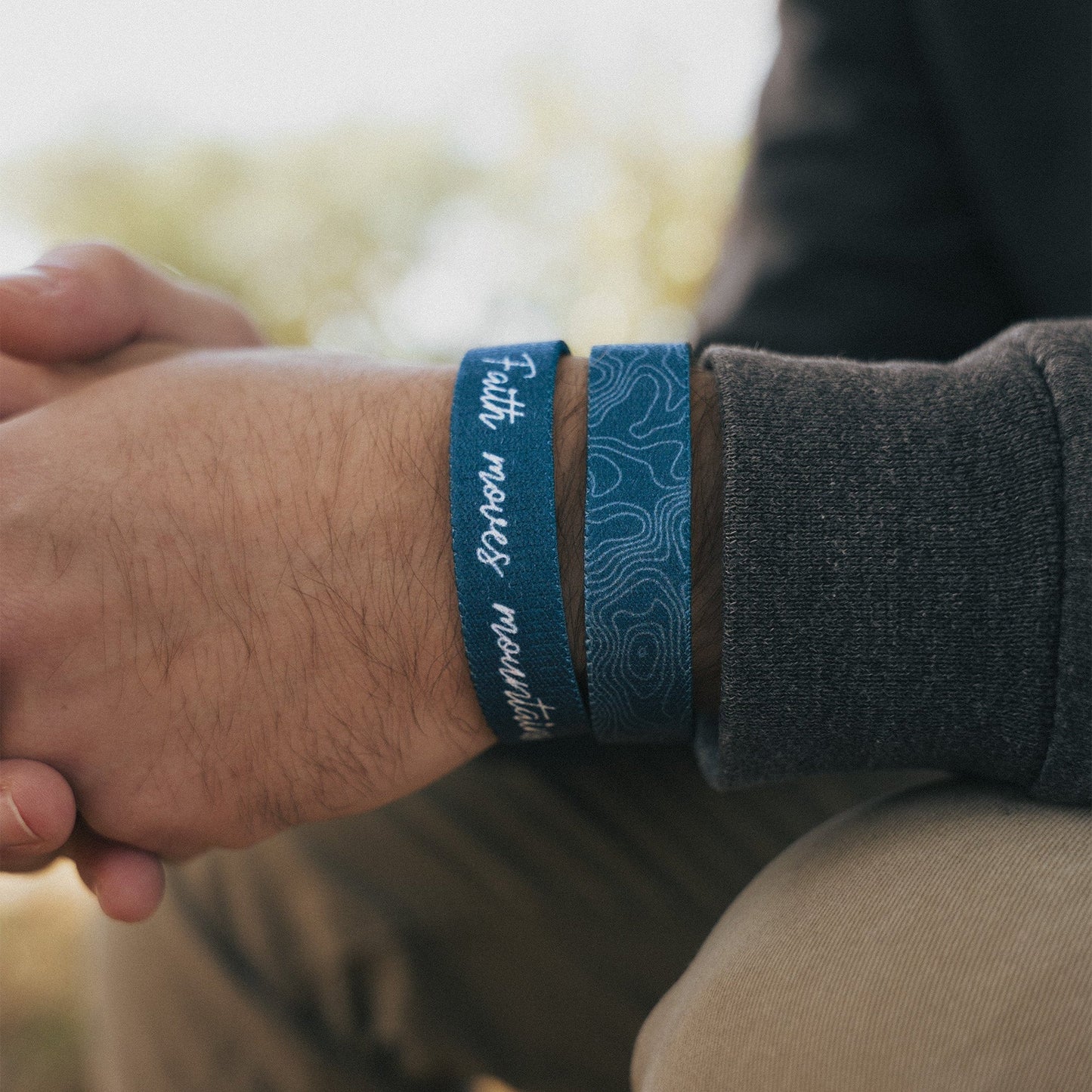 Faith Moves Mountains Bible Verse Bracelet