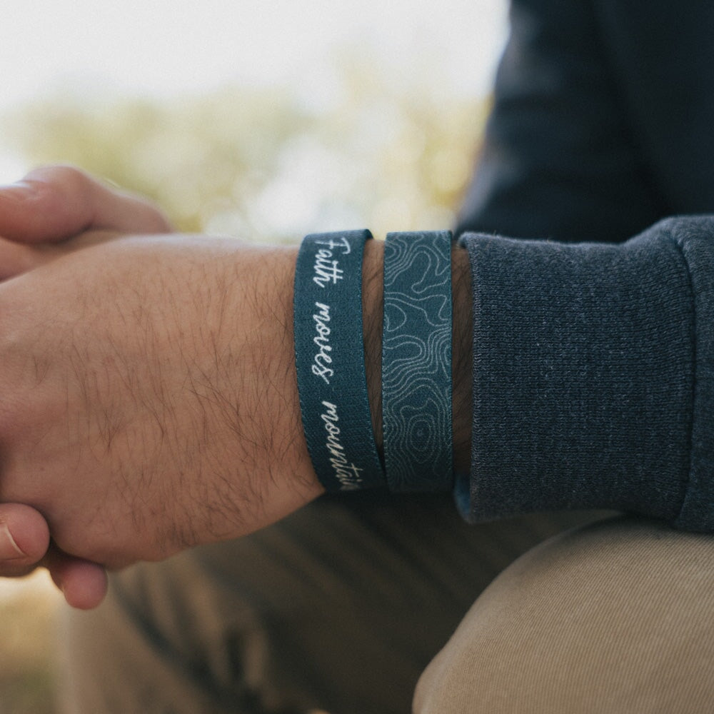 Faith Moves Mountains Bible Verse Bracelet