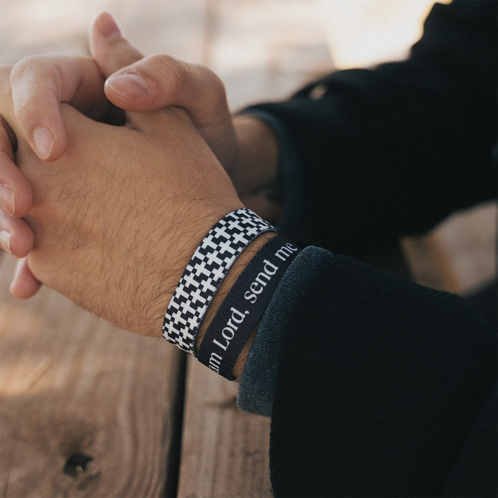 Here I am Lord, Send Me Bible Verse Bracelet