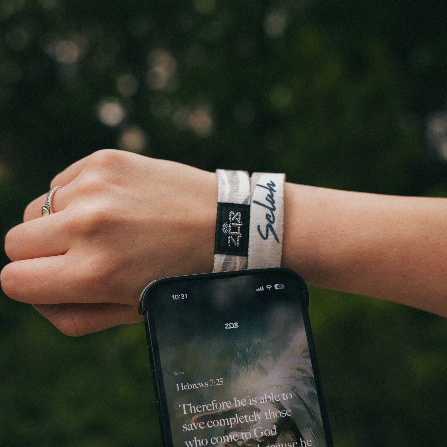 Selah Bible Verse Bracelet