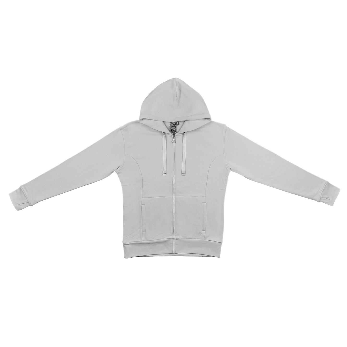 StringSwap Zip Hoodie - Satellite Gray