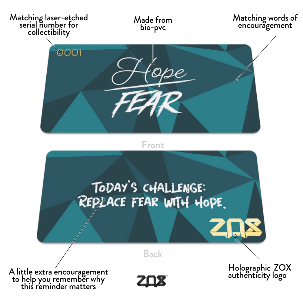 Hope Over Fear Bracelet