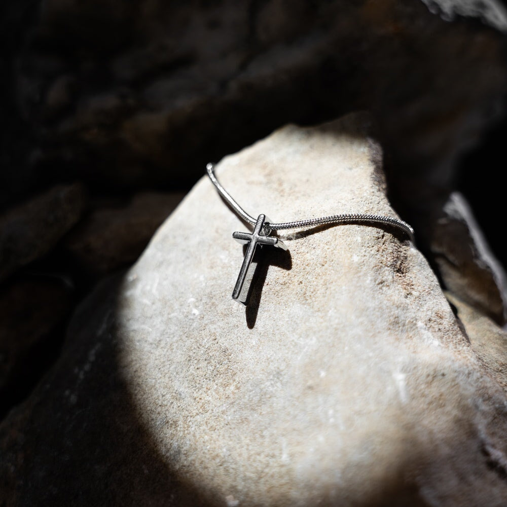 Silver Cross Necklace
