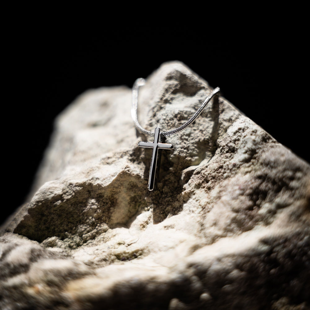 Silver Cross Necklace