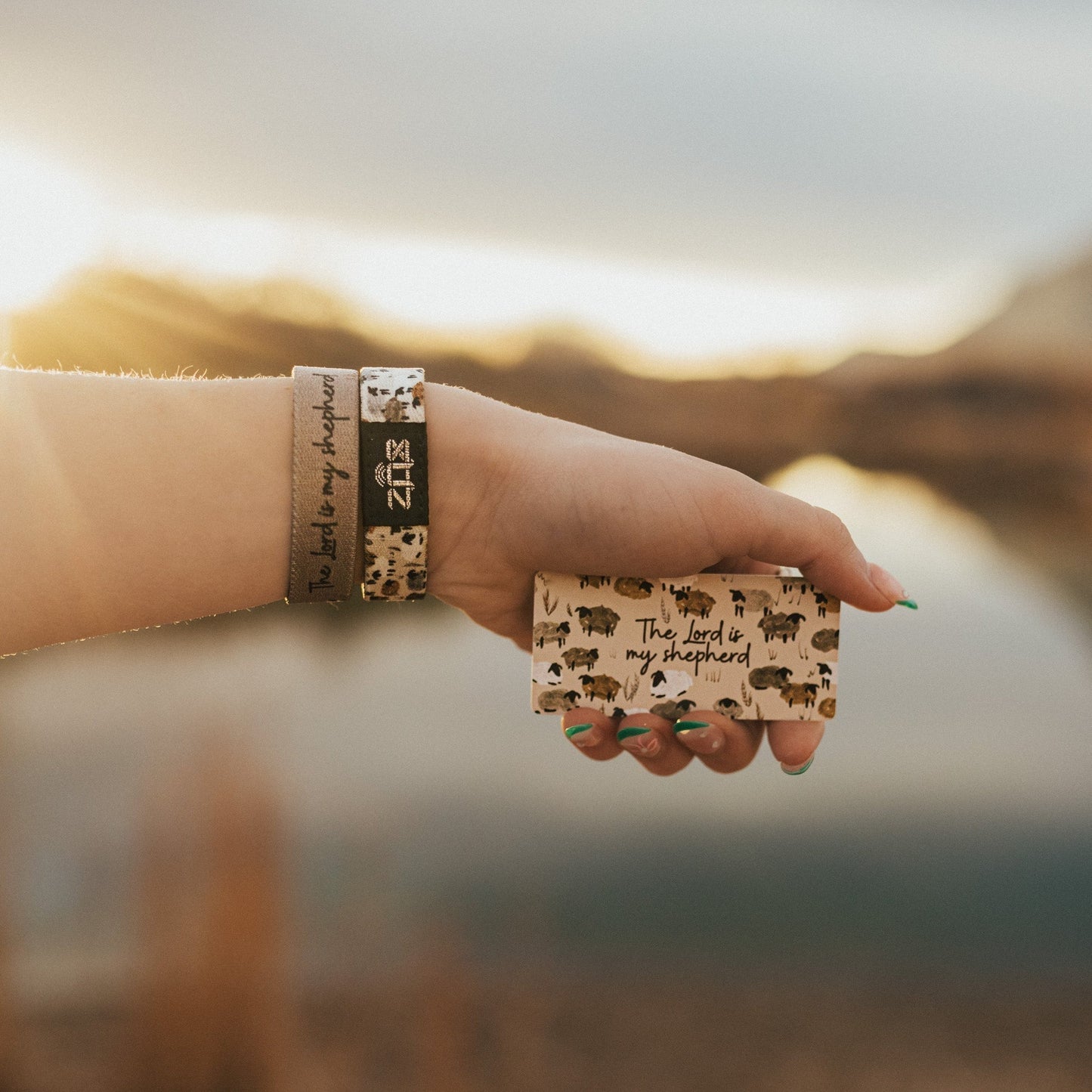 The Lord Is My Shepherd Bible Verse Bracelet