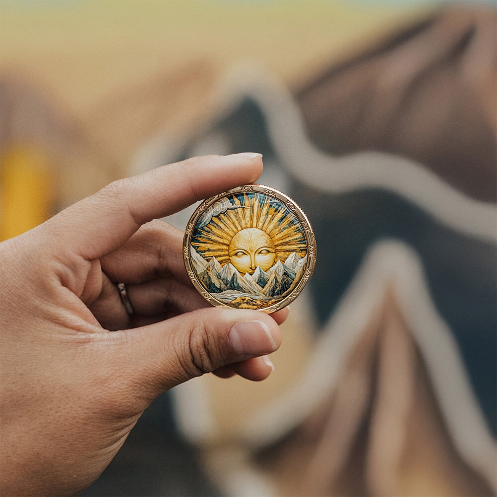 Memento Vivere Stoic Coin