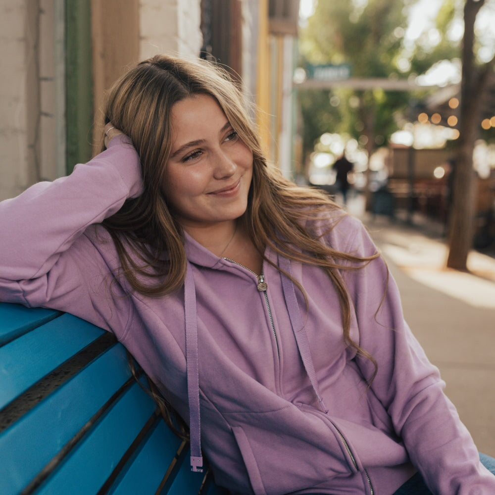 StringSwap Zip Hoodie Bundle - Orchid Purple