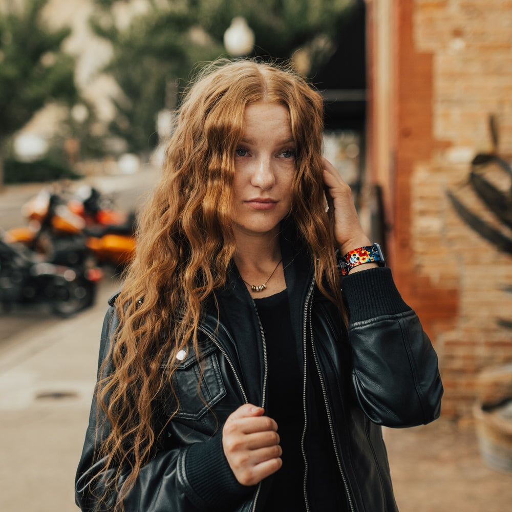 Live Vibrantly Watch Band