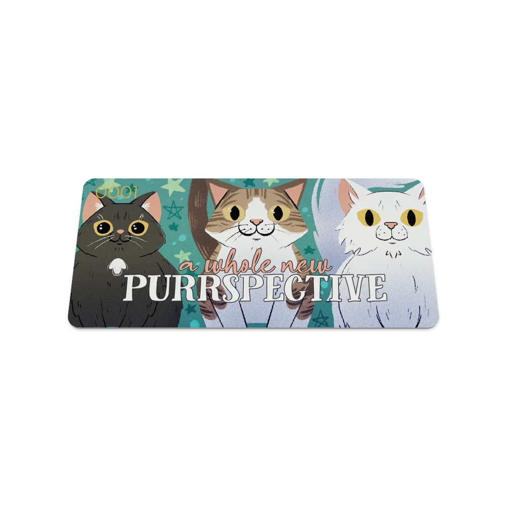 Collector card shows three different cats with the name. 