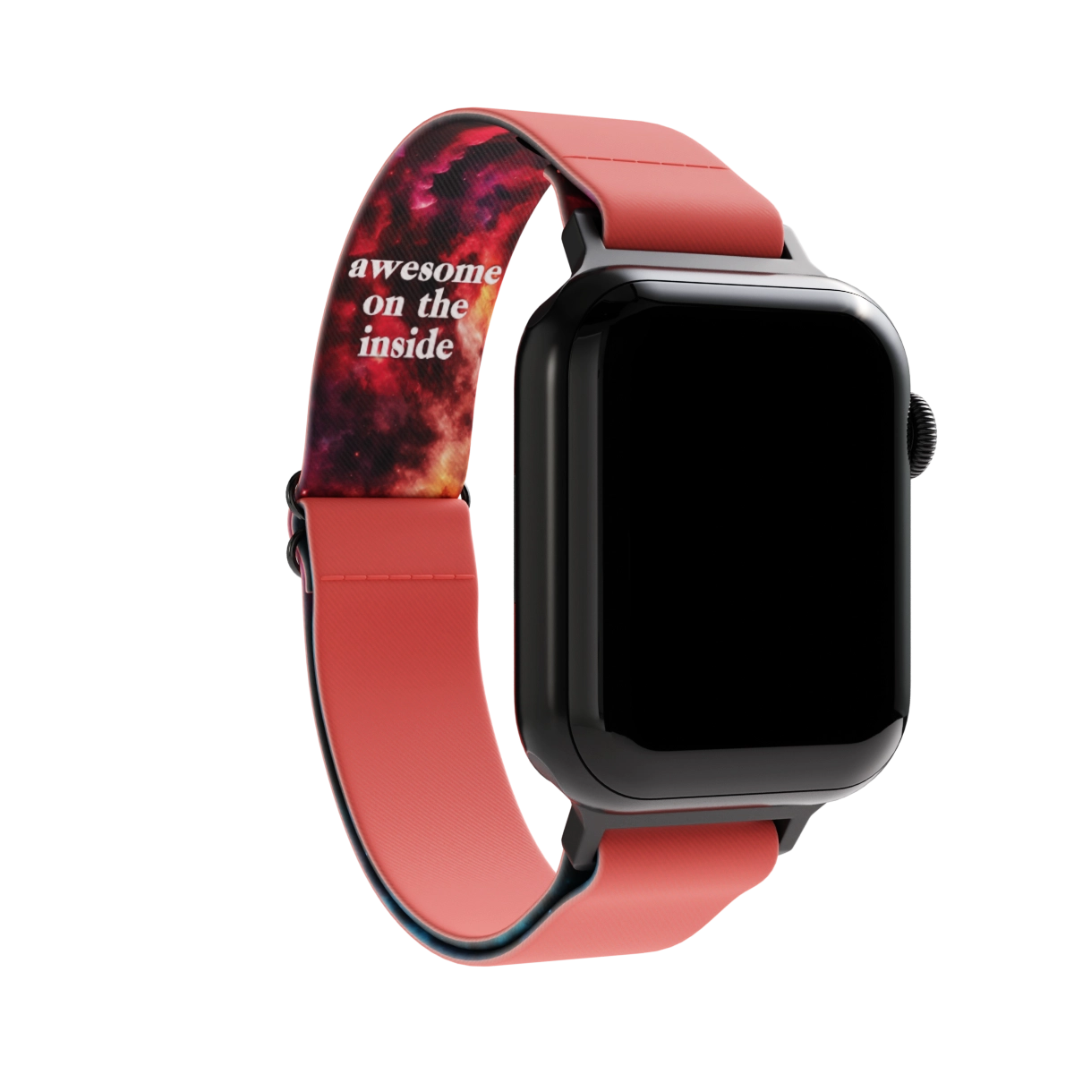 Red Awesome on the Inside Watch Band