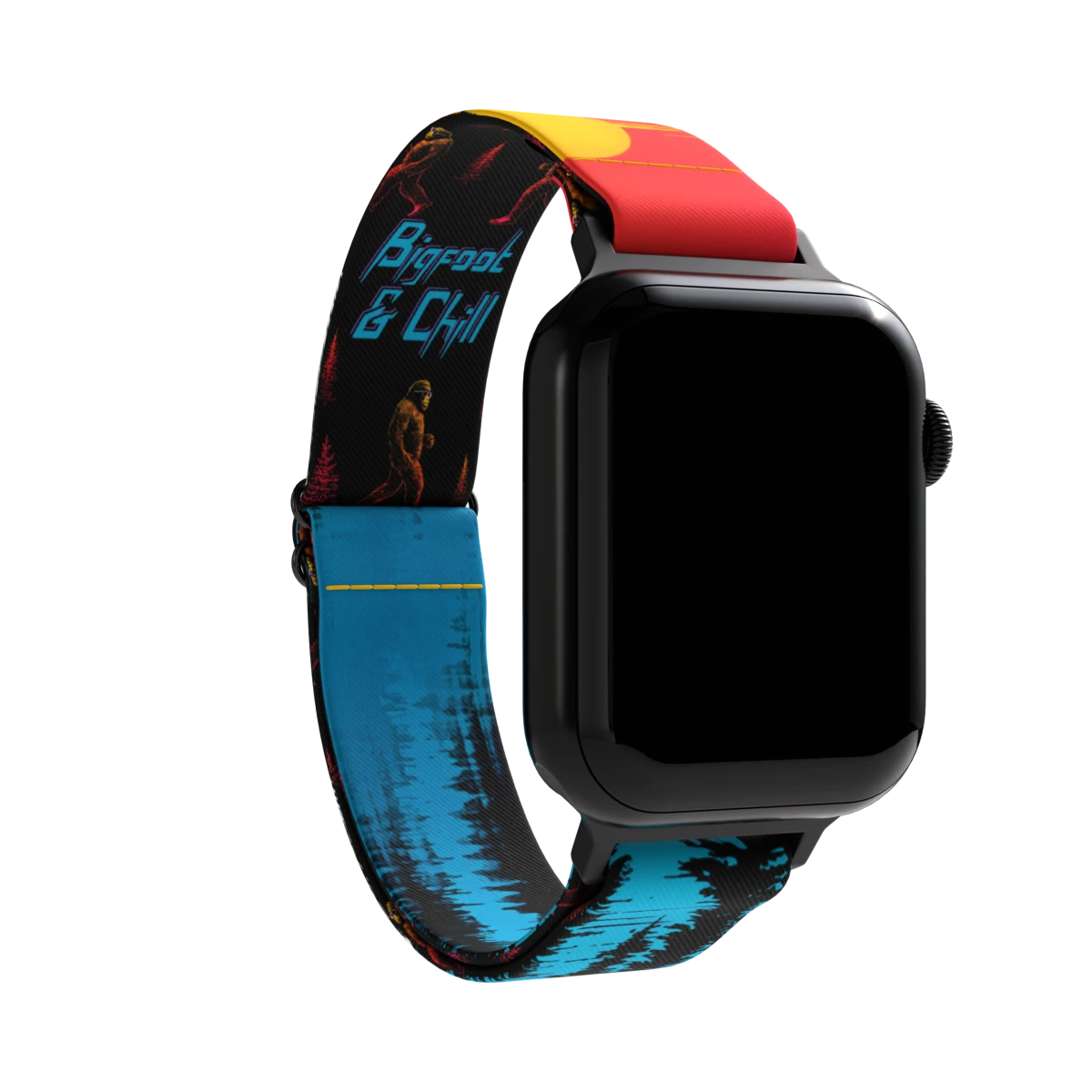 Bigfoot and Chill Watch Band