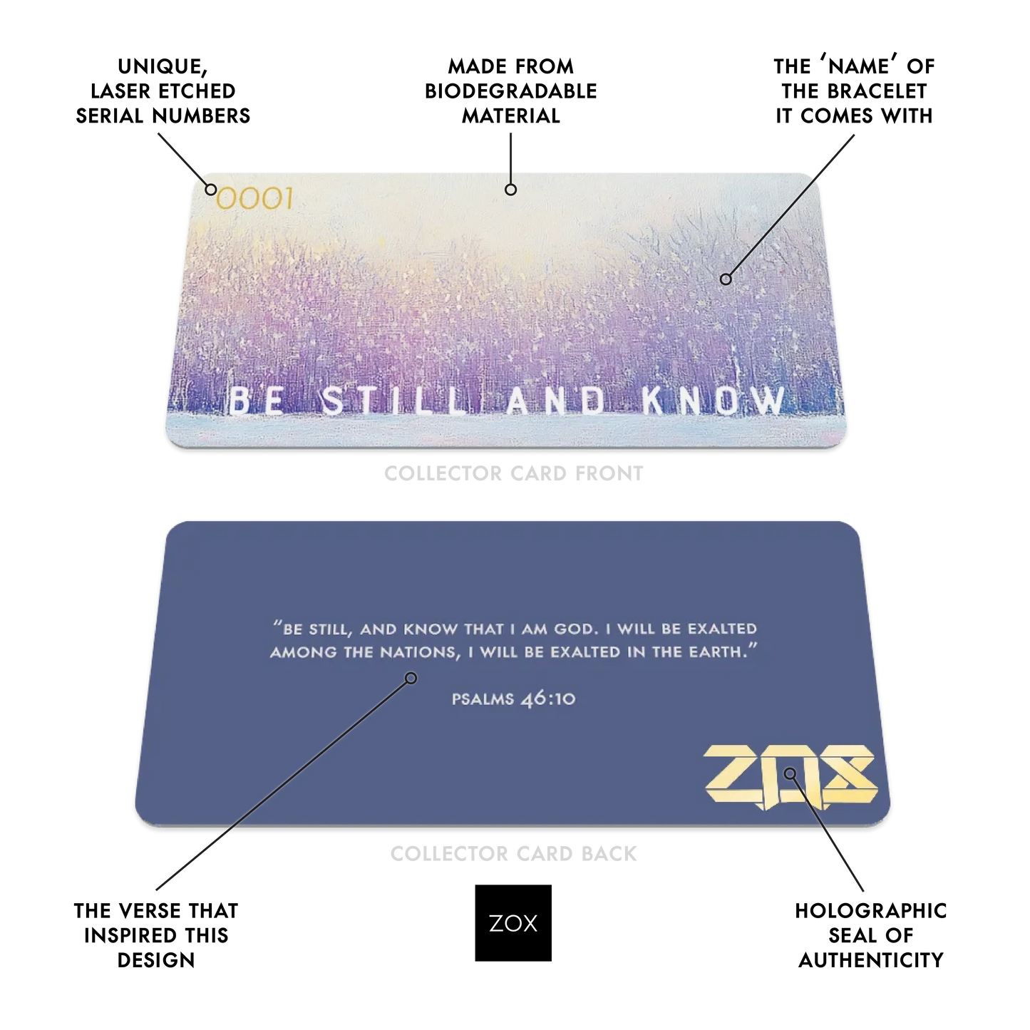 Be Still And Know Bible Verse Bracelet