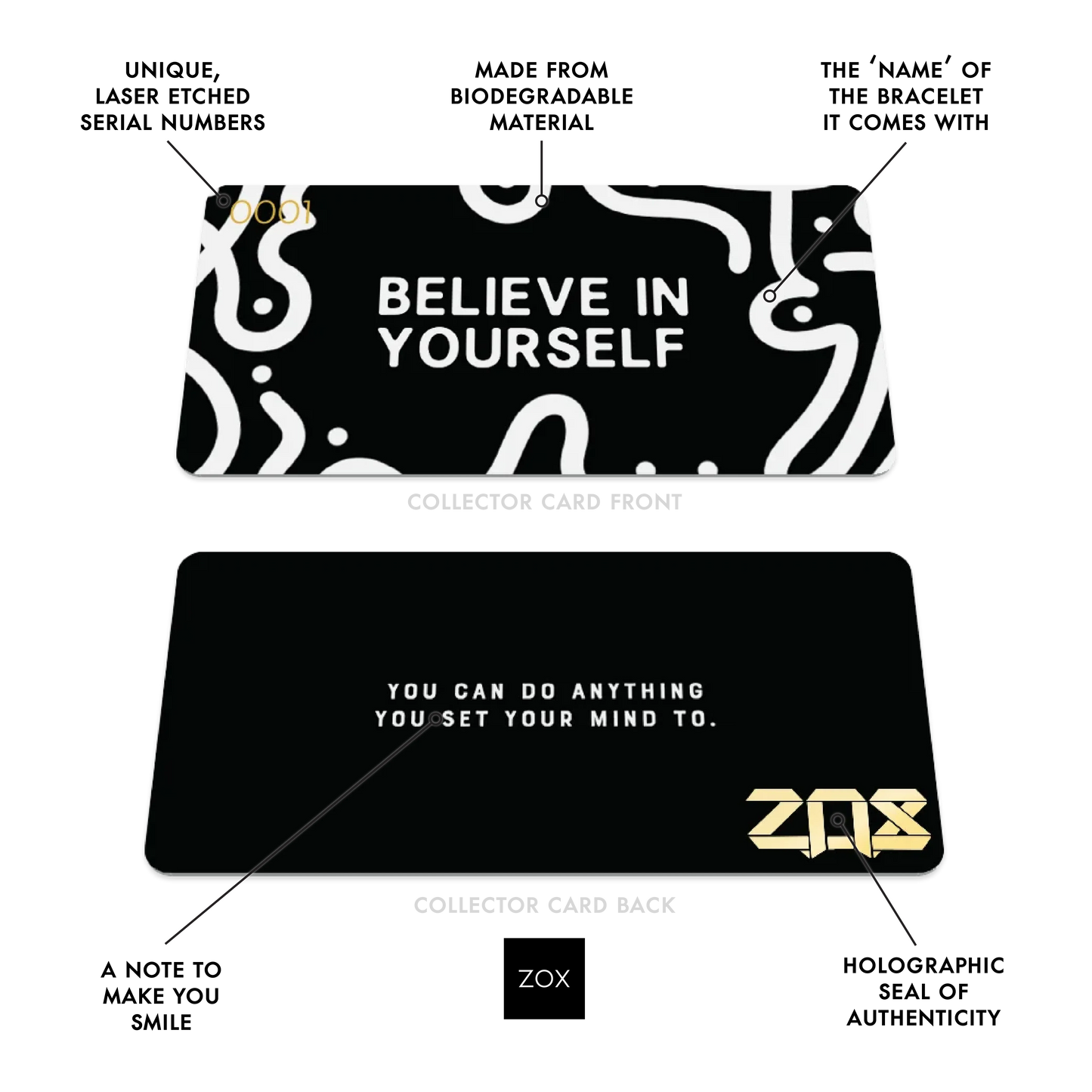 Believe In Yourself Interactive Bracelet