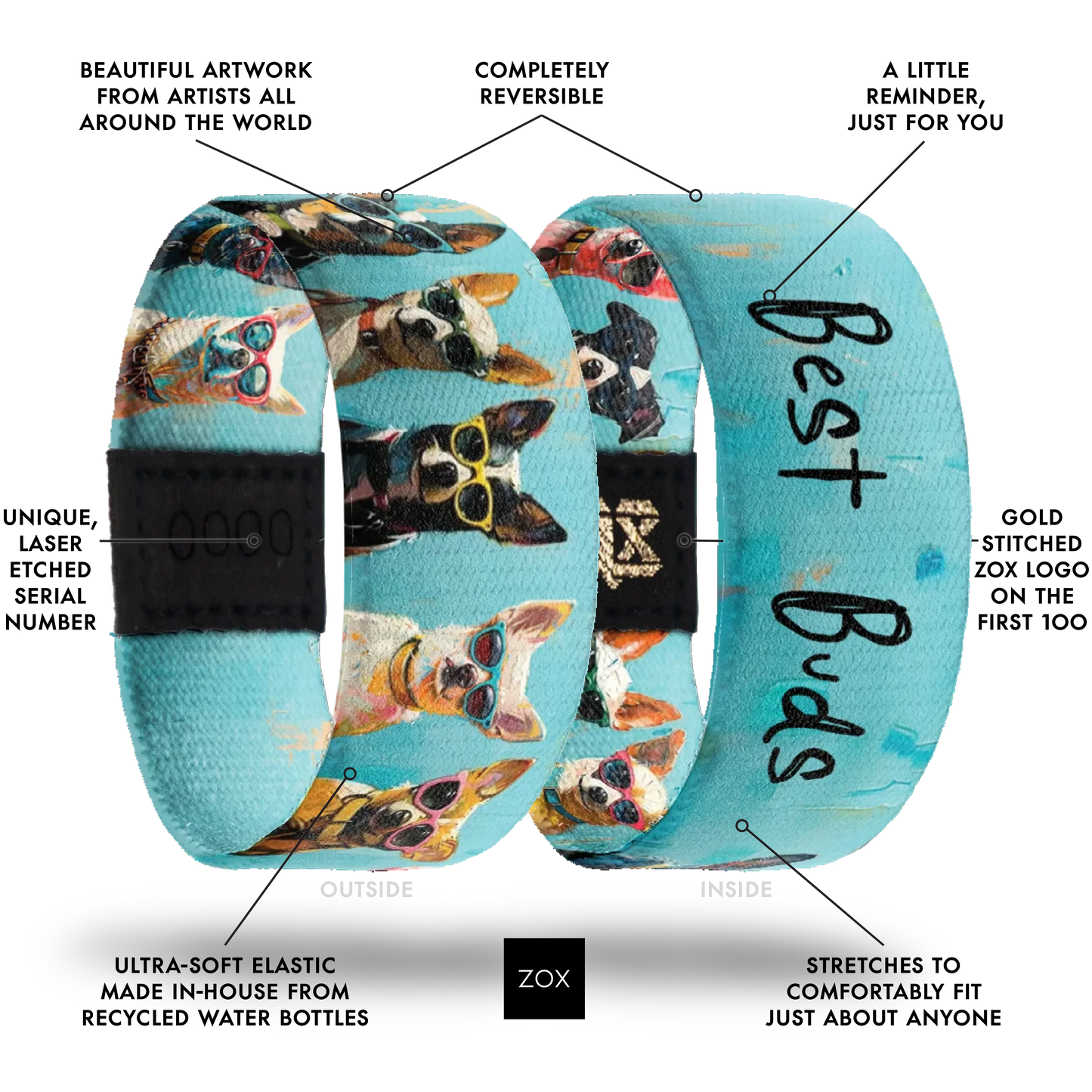 Best Buds Dog Bracelet