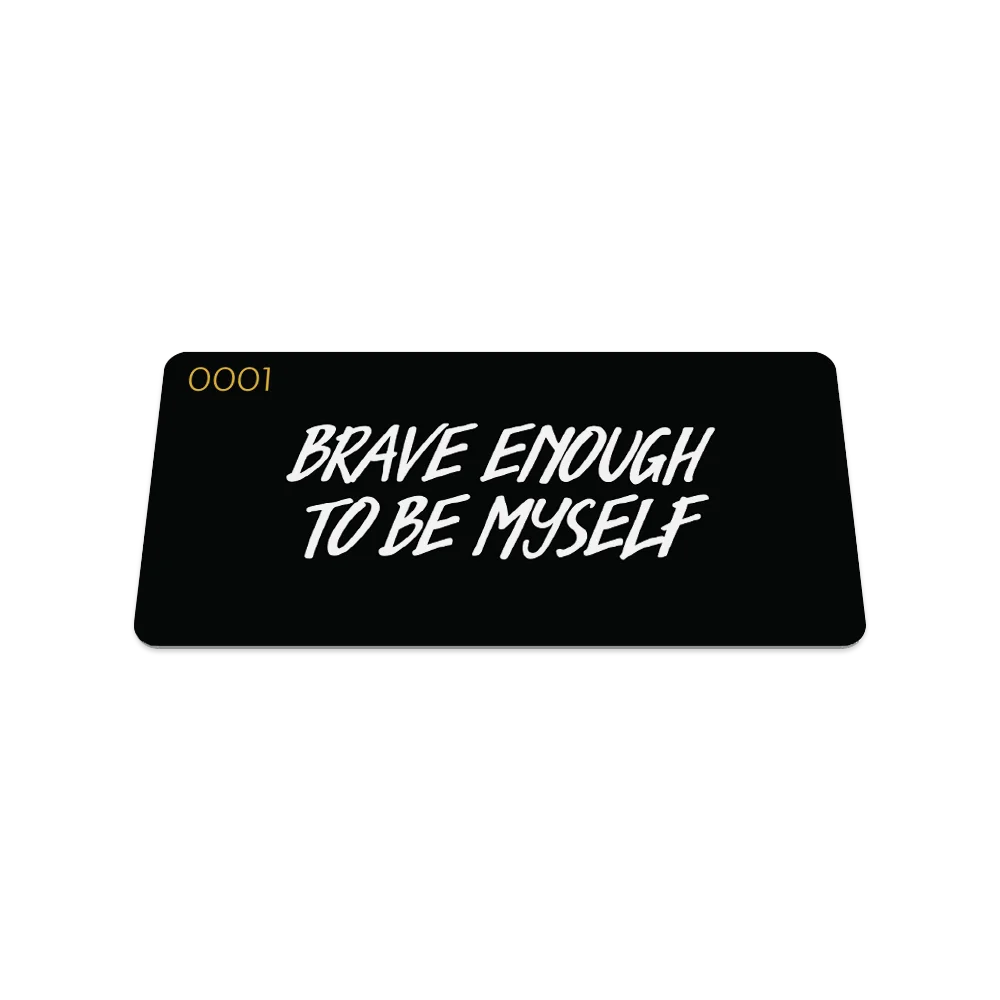 Brave Enough To Be Myself Bracelet