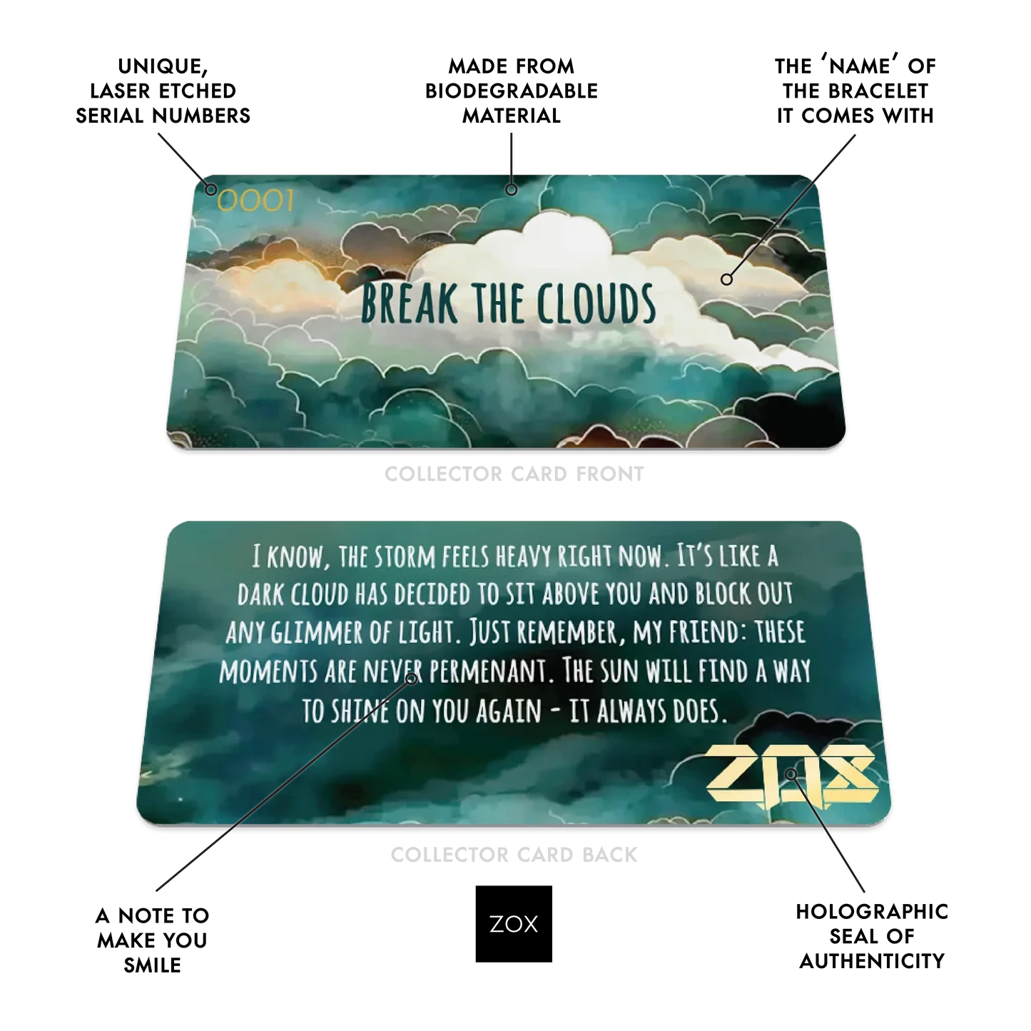 Break the Clouds Bracelet