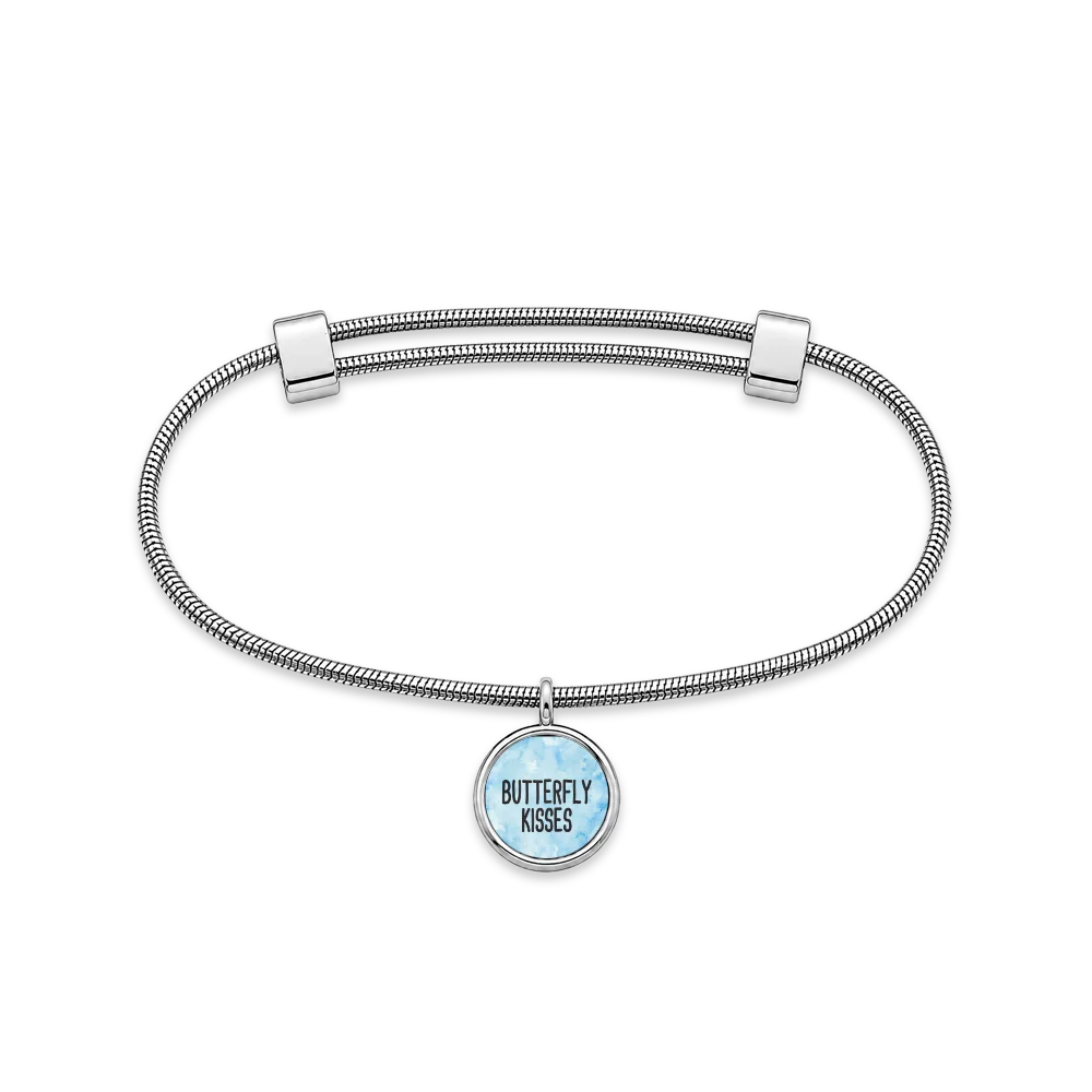 Monarch Butterfly Charm Bracelet