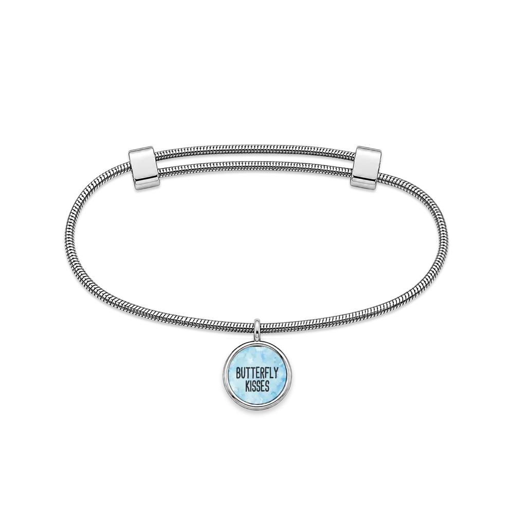 Monarch Butterfly Charm Bracelet
