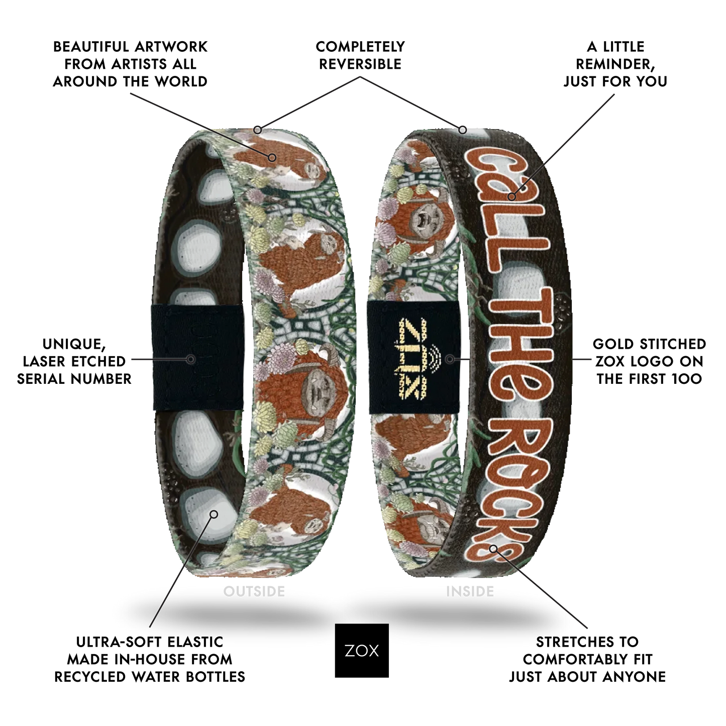 Call the Rocks Labyrinth Bracelet