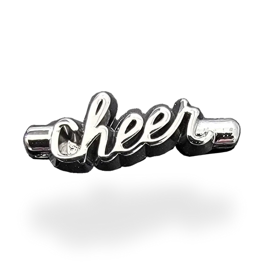 Cheer Text Charm