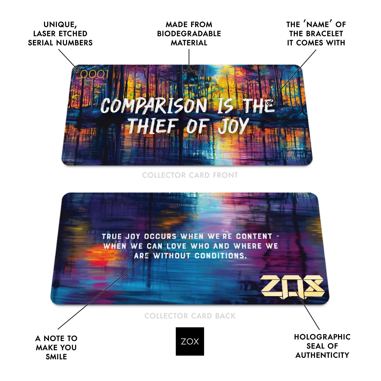 Comparison Is The Thief Of Joy Bracelet
