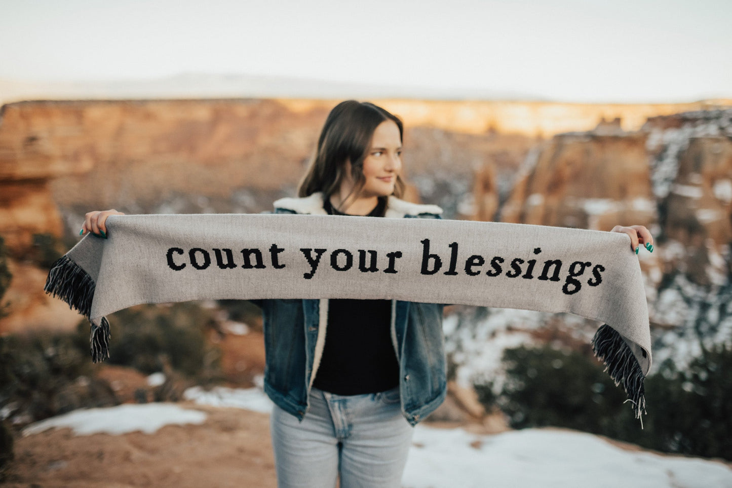 Count Your Blessings Scarf