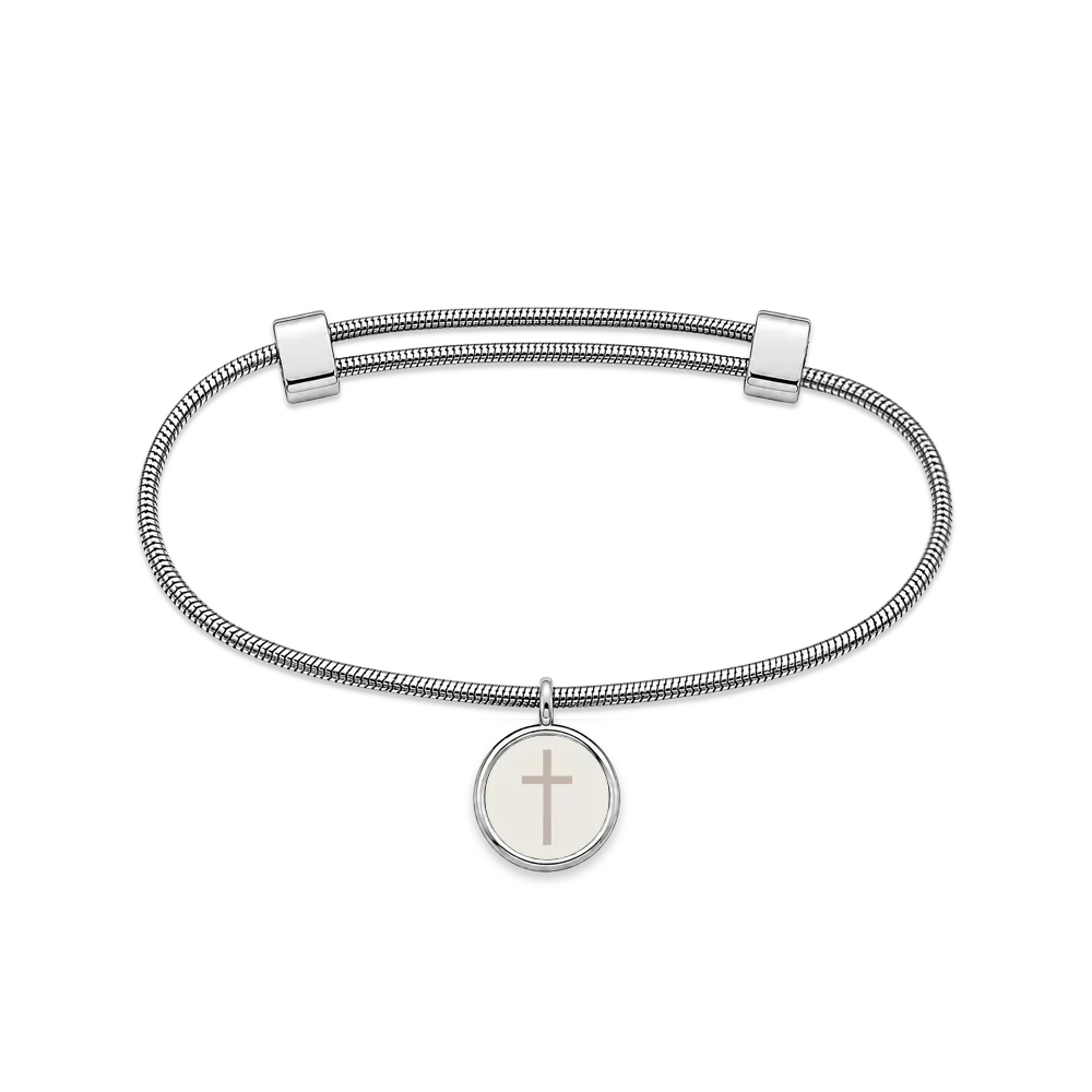 Cross Charm Bracelet