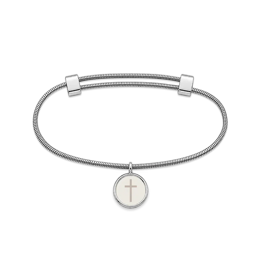 Cross Charm Bracelet