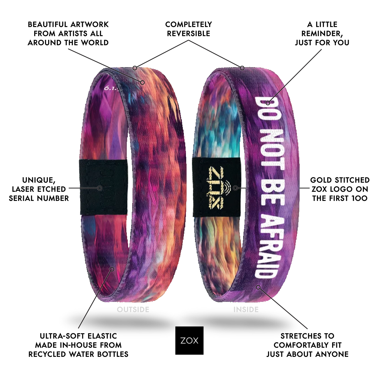 Do Not Be Afraid Bible Verse Bracelet