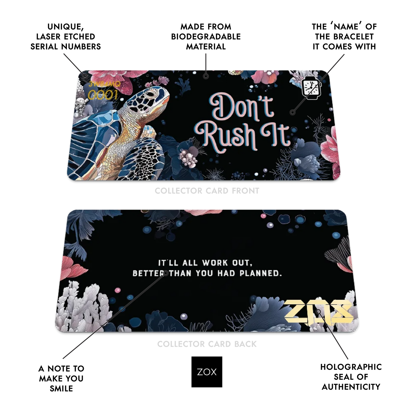 Don't Rush It Watchband+