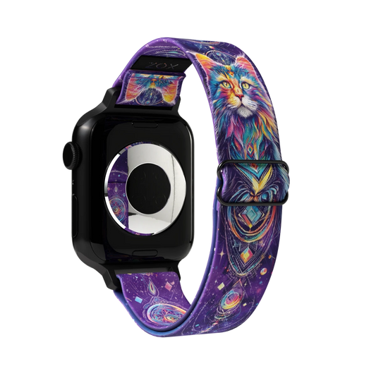 Enlightened Cat Watch Band