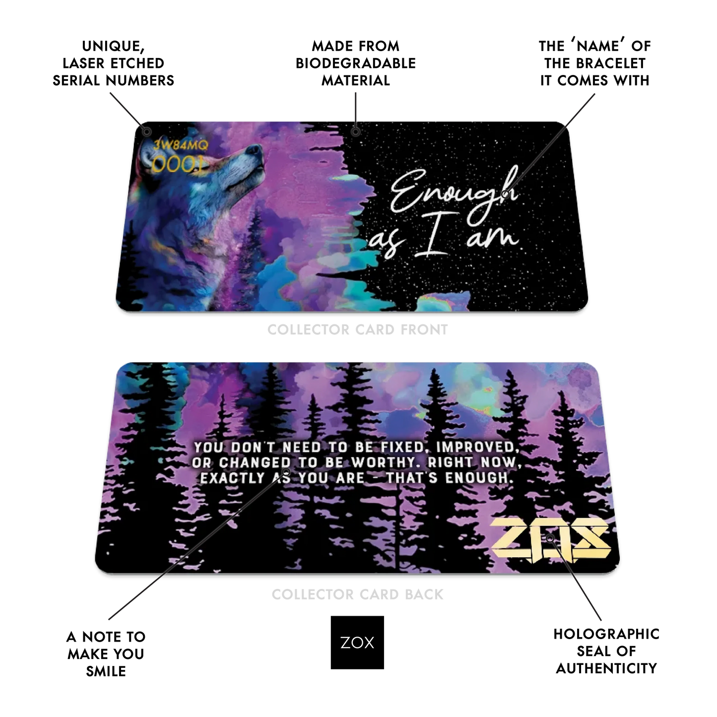 Enough As I am Bracelet