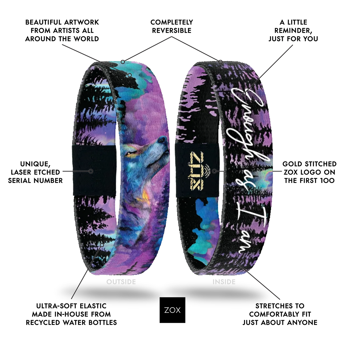 Enough As I am Bracelet