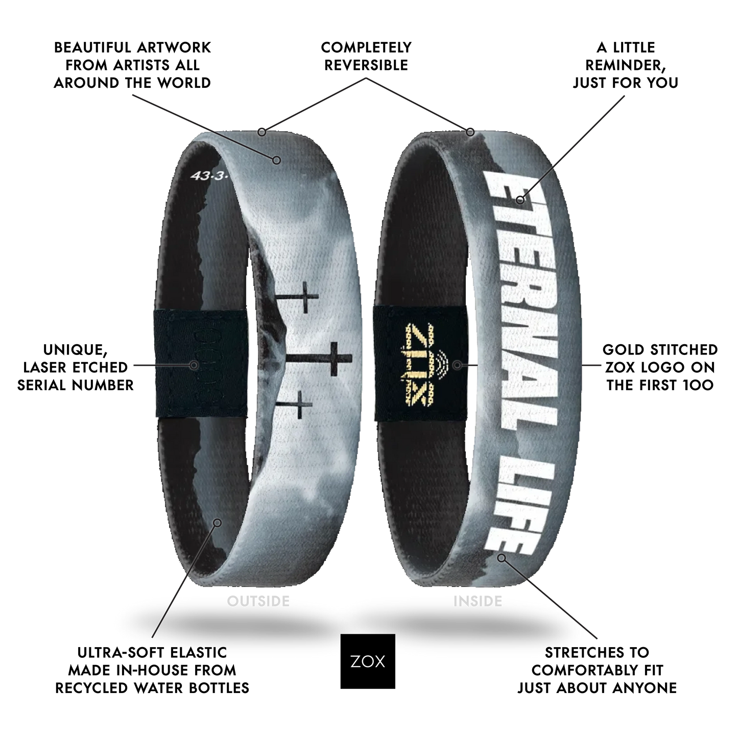 Eternal Life Bible Verse Bracelet